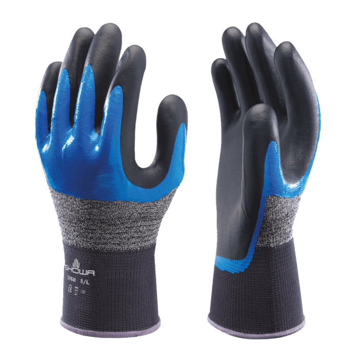 376R - Safety Glove with Enhanced Grip & Additional Protective Coating For the Knuckles