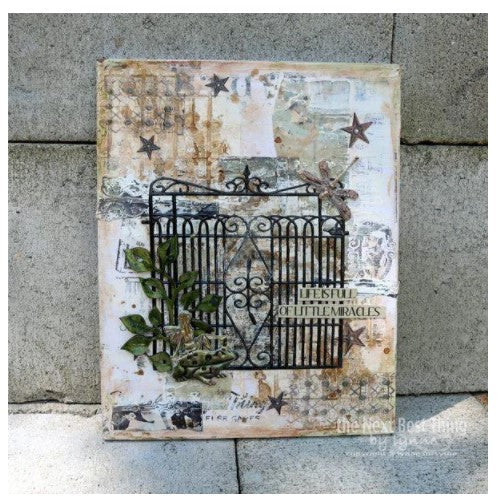 7Gypsies - Architextures Short Base - Gate - Example on Canvas or Home Decor project