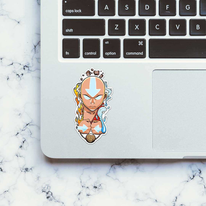 Aang The Airbender Sticker - Stickers | STICK IT UP
