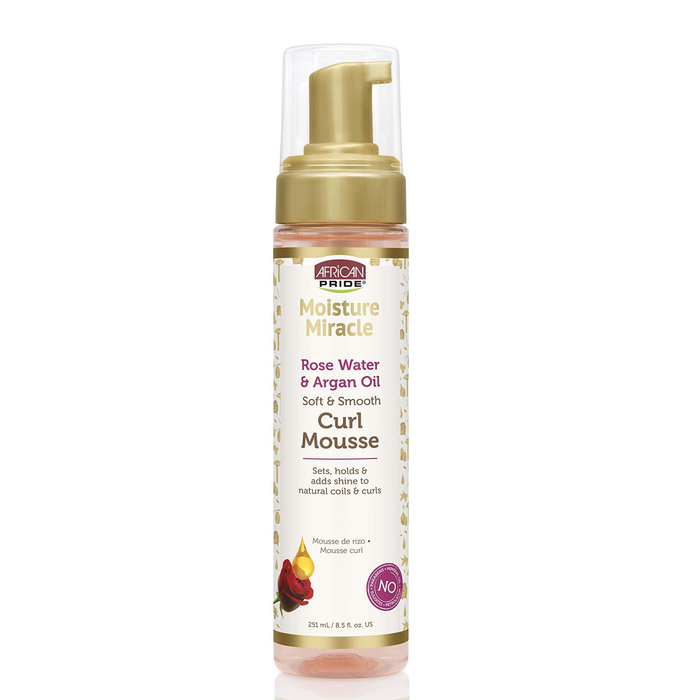 AFRICAN PRIDE Moisture Miracle Curl Mousse 8.5oz
