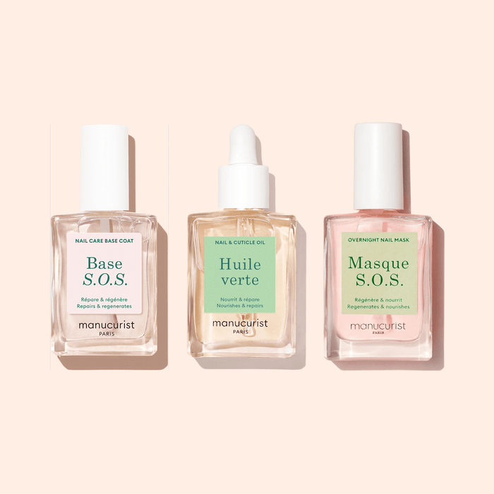 Base S.O.S + Huile Verte + Masque S.O.S