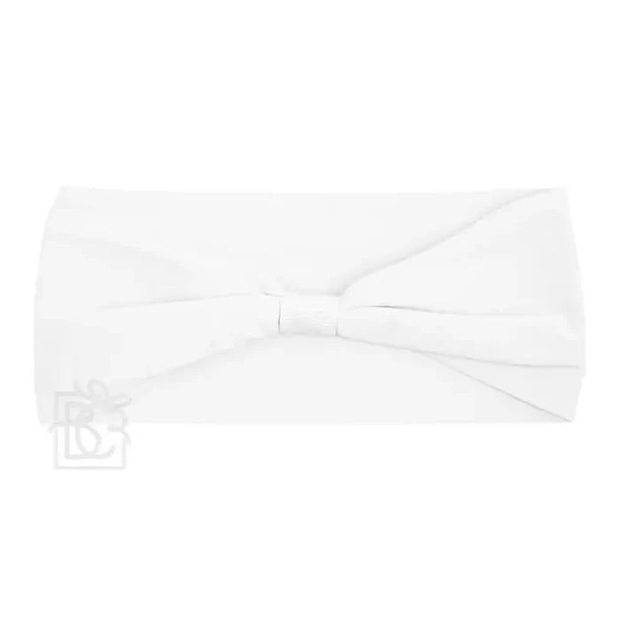 BC Wide White Pantyhose Add A Bow