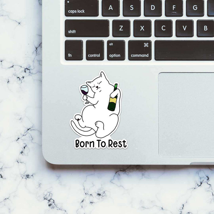 Born To Rest Sticker - Stickers | STICK IT UP