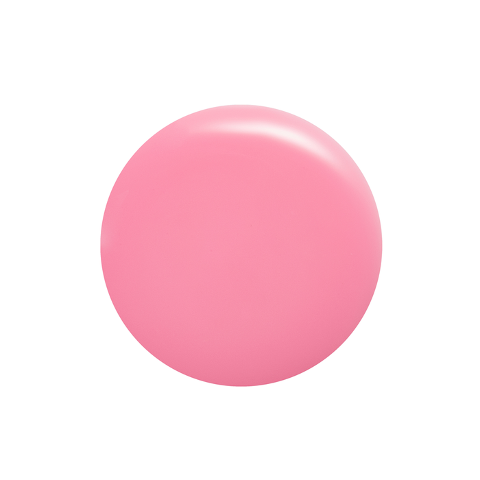 Brave pink tint sheer nail polish color swatch