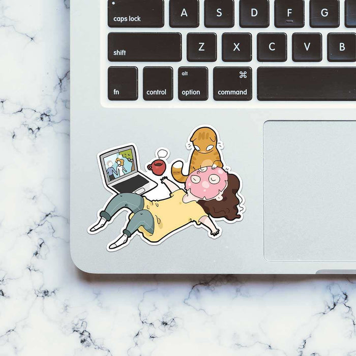 Cat Care Sticker - Stickers | STICK IT UP