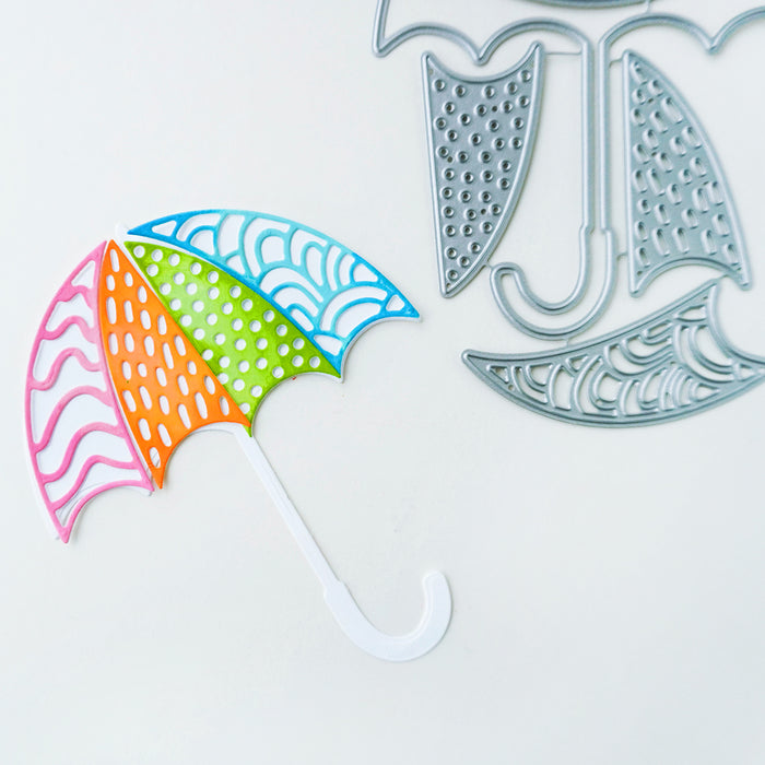 You can always find shelter under my umbrella, friend! The Under the Umbrella Die is a fab addition to your stash of favorite patterned dies. Available at Embellish Away located in Bowmanville Ontario Canada.