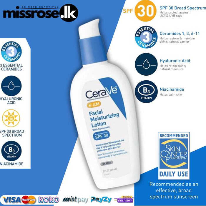 CeraVe AM Facial Moisturizing lotion 89ml