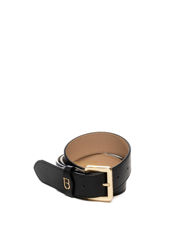 TOSCABLU cintura pelle nera 85C02 PELLE-C99