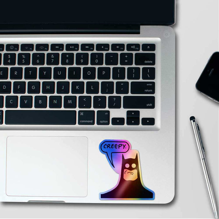 Creepy Holographic Sticker - Holographic stickers | STICK IT UP