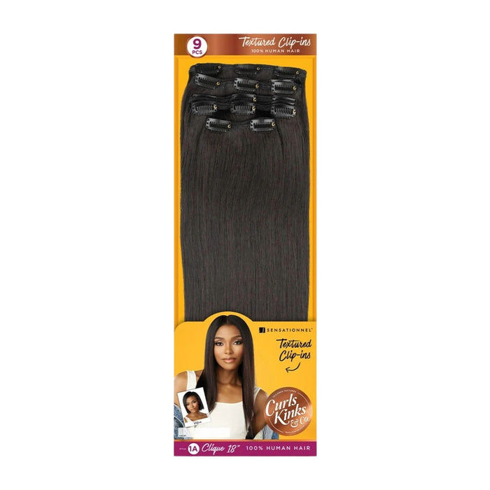 Curls Kinks & Co 1A Clique 18"