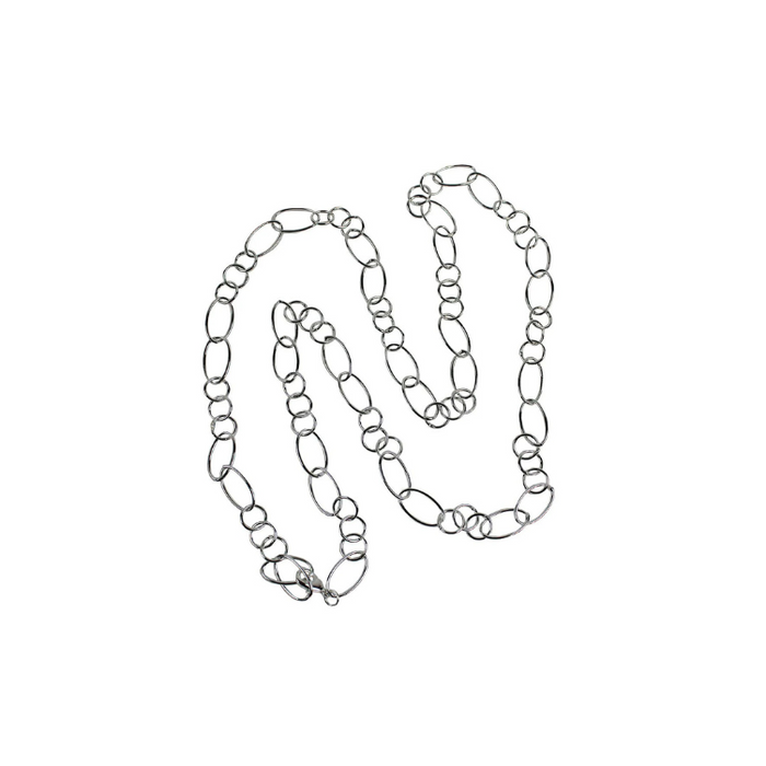Delilah "Flirty" Silver Chain