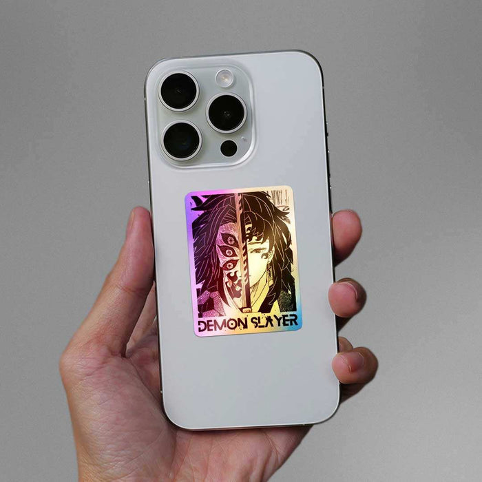Demon Slayer Holographic Sticker - Holographic stickers | STICK IT UP