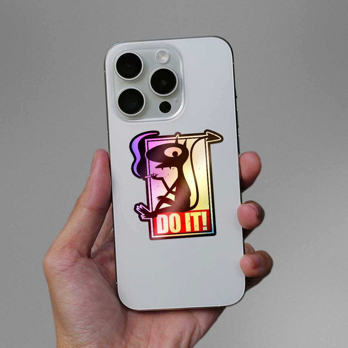 Do It Holographic Sticker - Holographic stickers | STICK IT UP