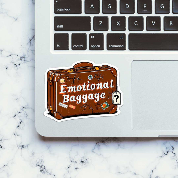 Emotional Baggage Sticker - Stickers | STICK IT UP