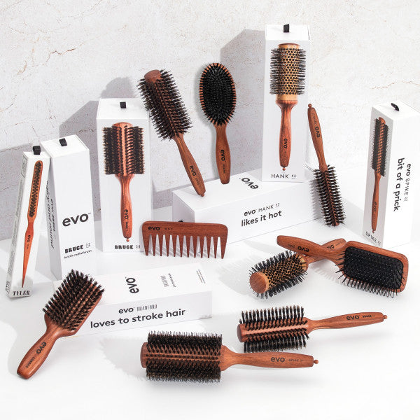 Evo SPIKE 28mm Nylon Pin Bristle Radial Brush
