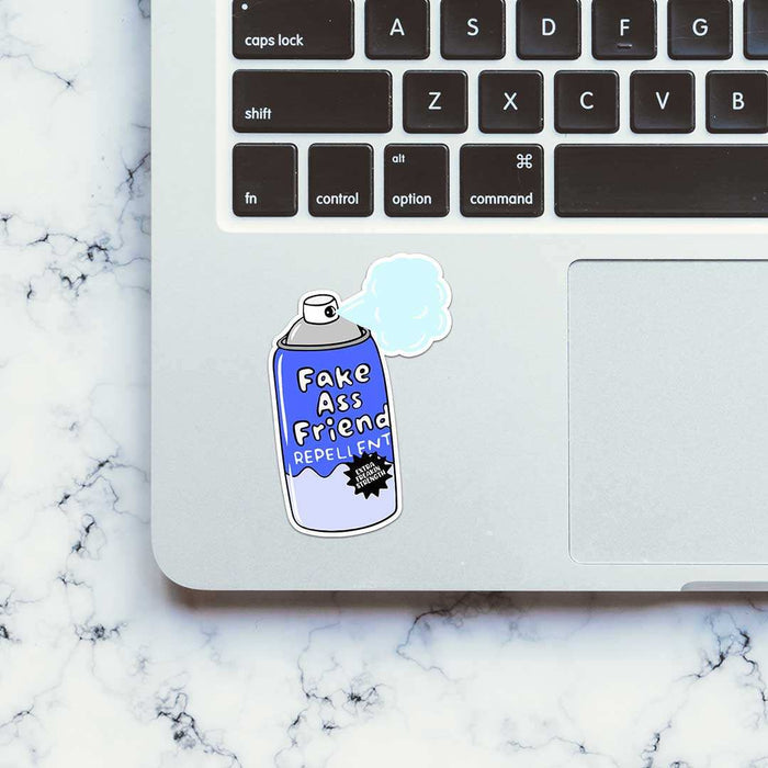 Fake Ass Friend Repellent Sticker - Stickers | STICK IT UP