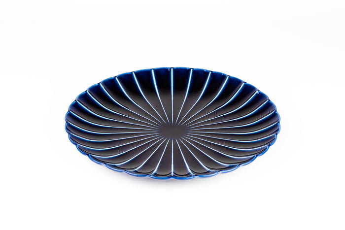 Giyaman Aizome Blue Plate