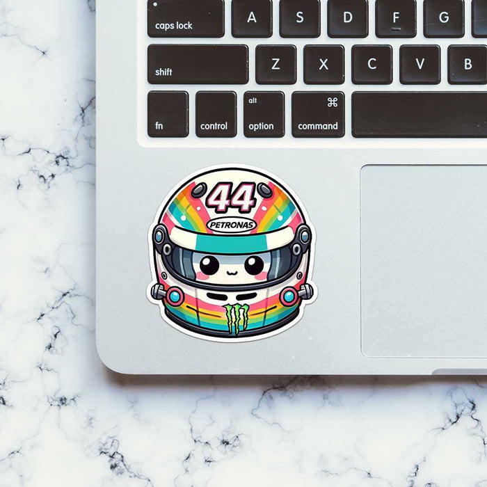 Hamilton Helmet Sticker - Stickers | STICK IT UP