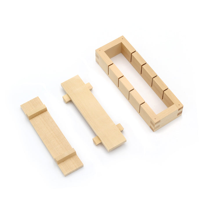 Hiba Wood Sushi Press Set