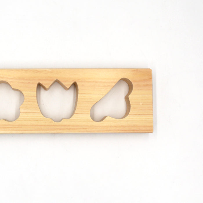 Hinoki Wood Mold (5 holes)