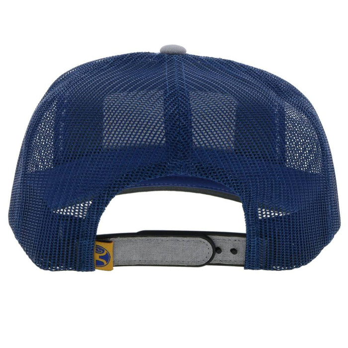 Hooey 2261T-GYBL "Rank Stock" Grey/Blue Snap Back Cap