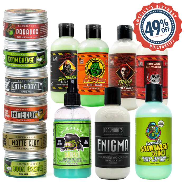 Huge Lockhart's Collection - America's Birthday Deal - Lockhart's Authentic Grooming Company, LLC