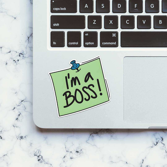 Im A Boss Sticker - Stickers | STICK IT UP