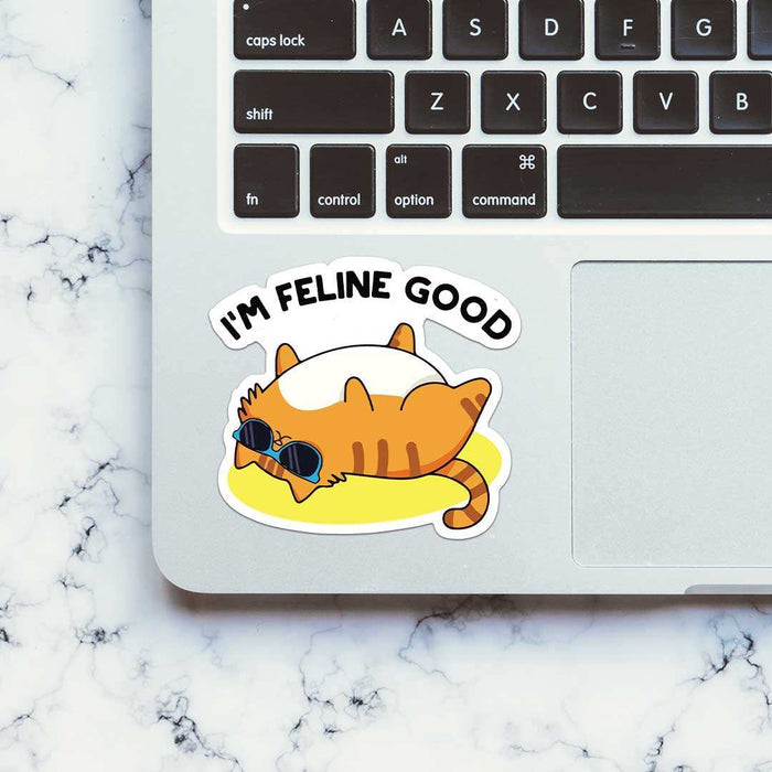 I'm Feeling Good Sticker - Stickers | STICK IT UP