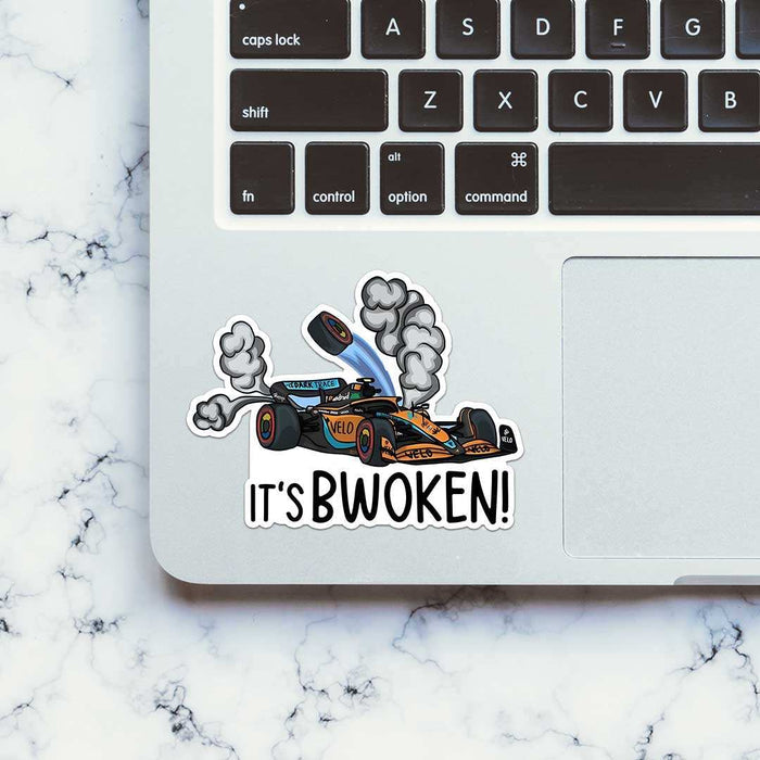 Its Bwoken Sticker - Stickers | STICK IT UP