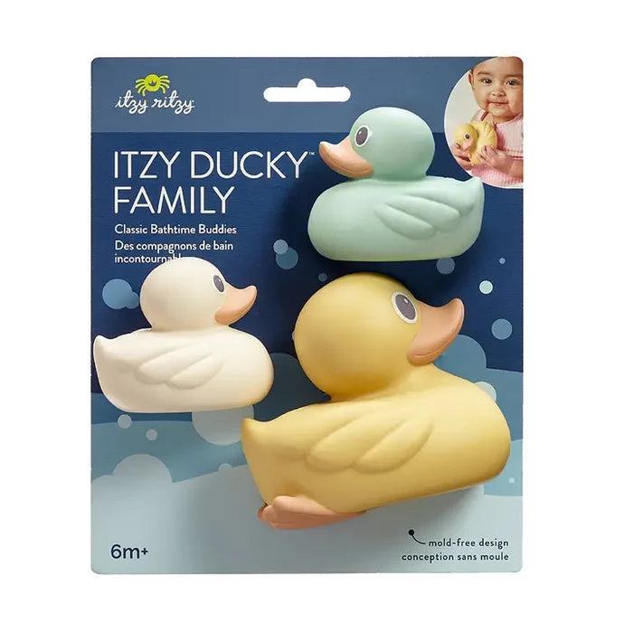 Itzy Ritzy Duckie Family Bath Toys