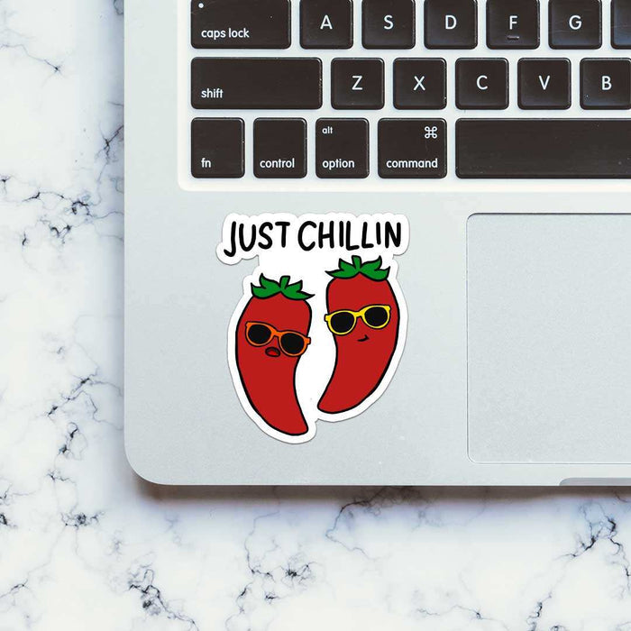 Just Chillin Sticker - Stickers | STICK IT UP