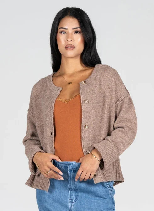 Knit Crop Cardigan