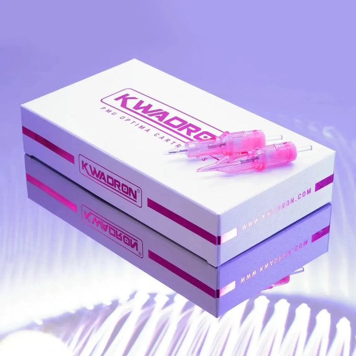 Kwadron Optima PMU Cartridges 30/03 RSLT Round Shader Long Taper Box of 20 Supreme Permanent