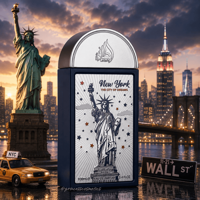 Lattafa New York The City of Dreams 100ml لطافة نيويورك مدينة الأحلام - Princess Cosmetics Qatar
