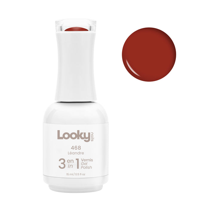 Looky Vernis Gel 3 en 1 #468 Léandre (Collection Hiver)