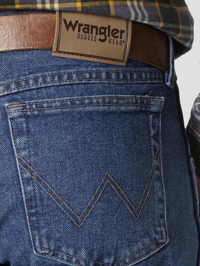 Men's Wrangler Rugged Wear® Relaxed Fit Jean in Antique Indigo
