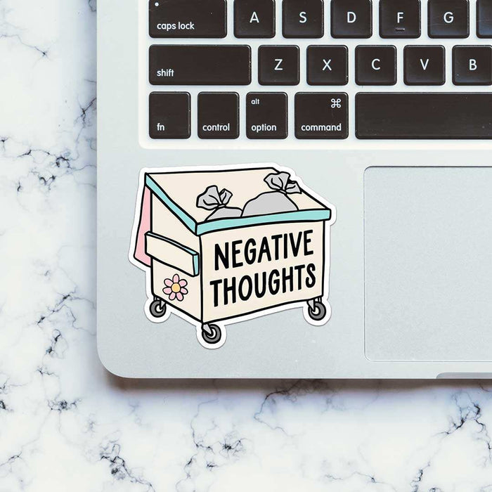 Negative Thoughts Sticker - Stickers | STICK IT UP