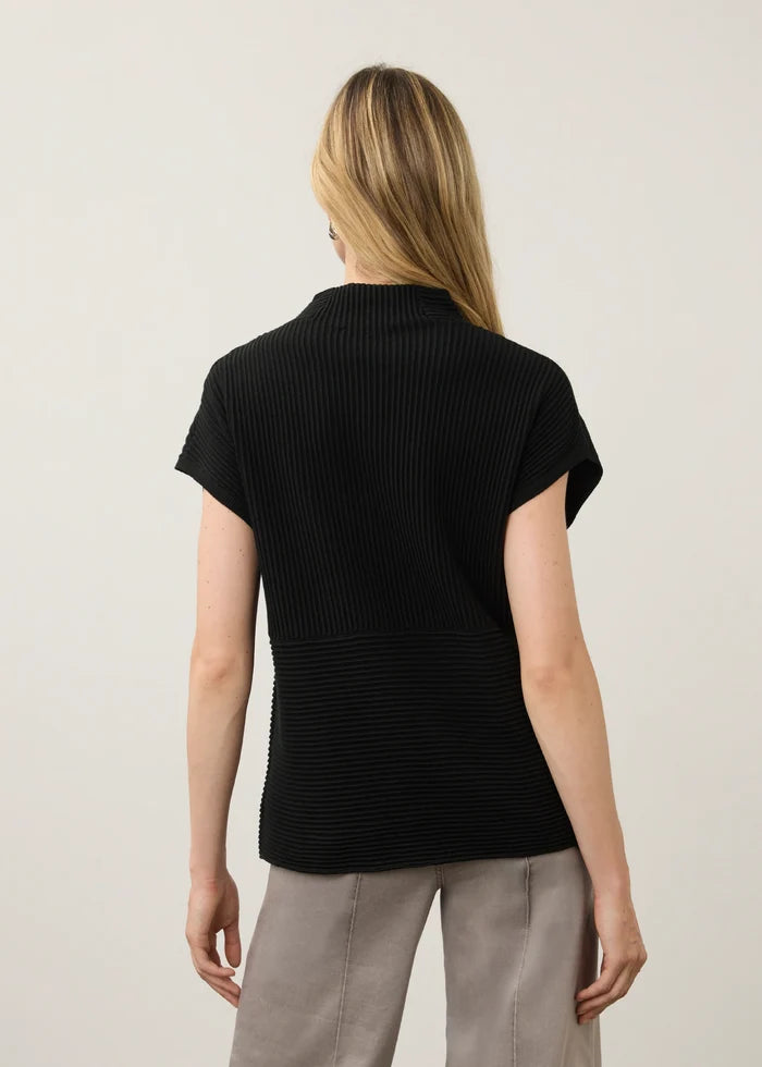 Ottoman Cap Sleeve Sweater