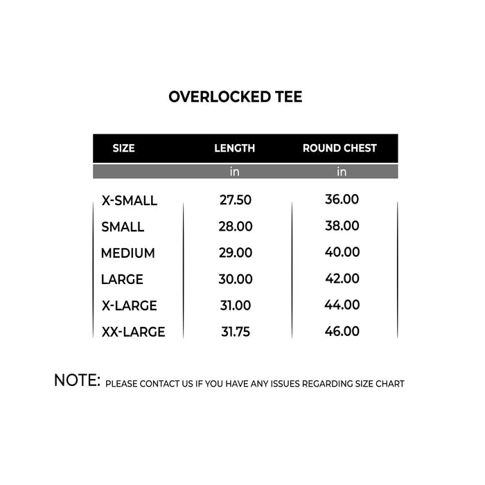 Overlocked Tee