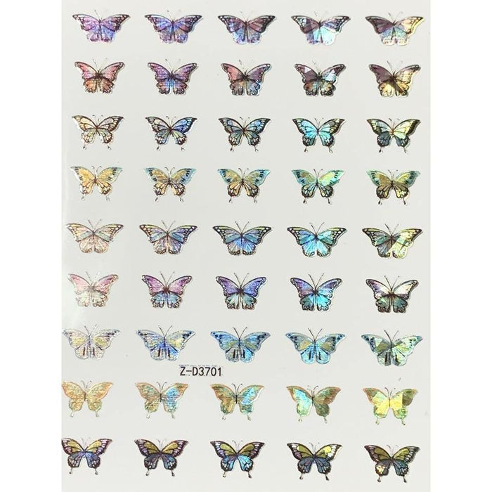 Pasties Decals - Holo Butterfly 01