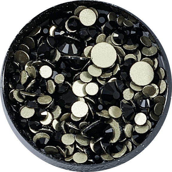 PF - Onyx Flatback Crystal Mix-PROFILES-Profiles-Gel Essentialz
