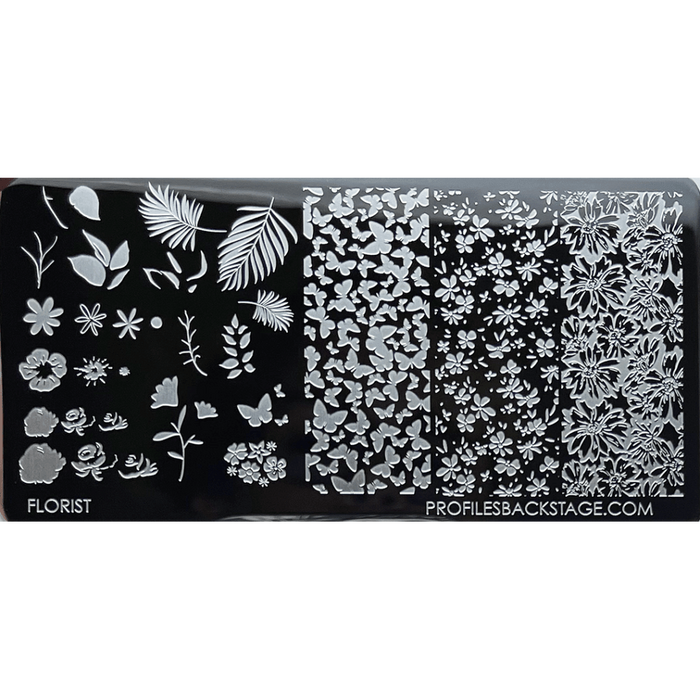 Florist Pf Stamping Plate 028