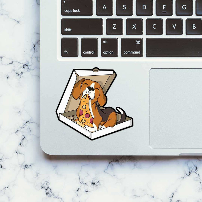 Pizza Dog Sticker - Stickers | STICK IT UP