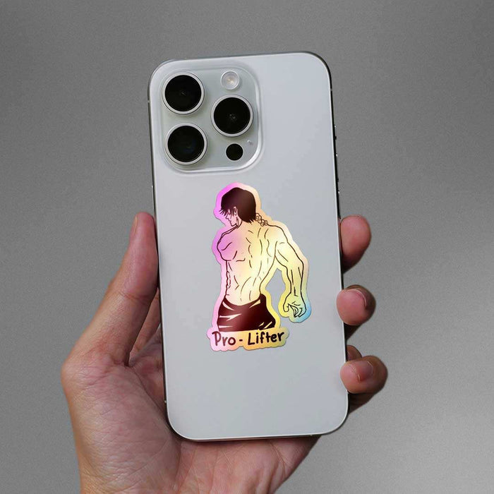 Pro Lifter Holographic Sticker - Holographic stickers | STICK IT UP