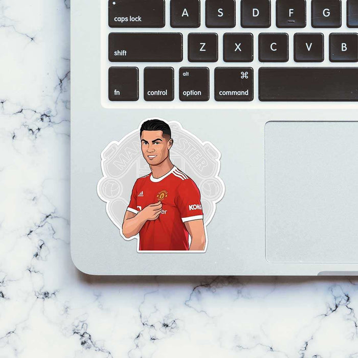 Ronaldo Manchester United Sticker - Stickers | STICK IT UP