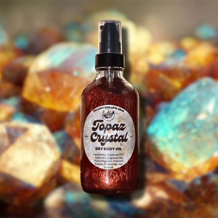 Sacred Gemstone Dry Body Oils