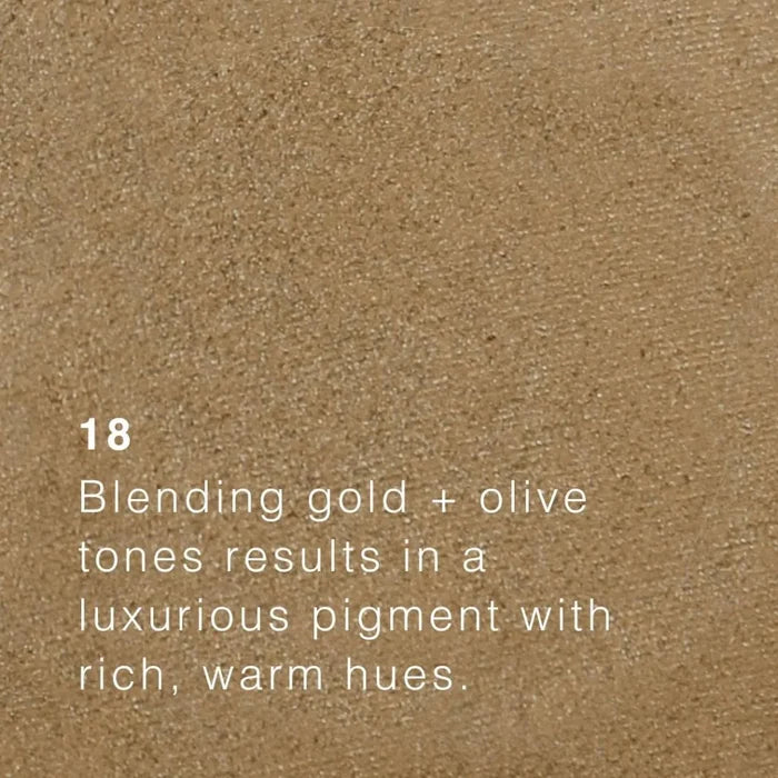 Saint Minerals - Pressed Eyeshadow - guld- og oliventoner - 18