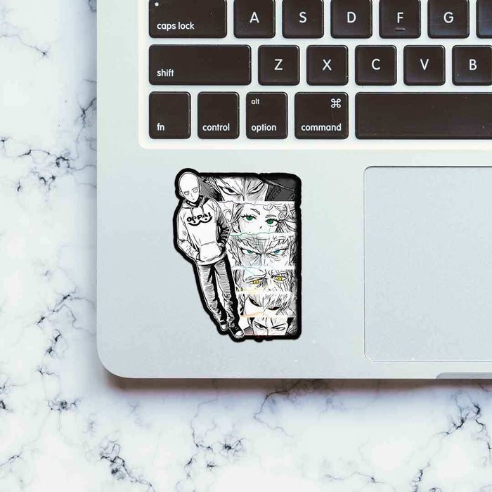 Saitama Artwork Sticker - Stickers | STICK IT UP