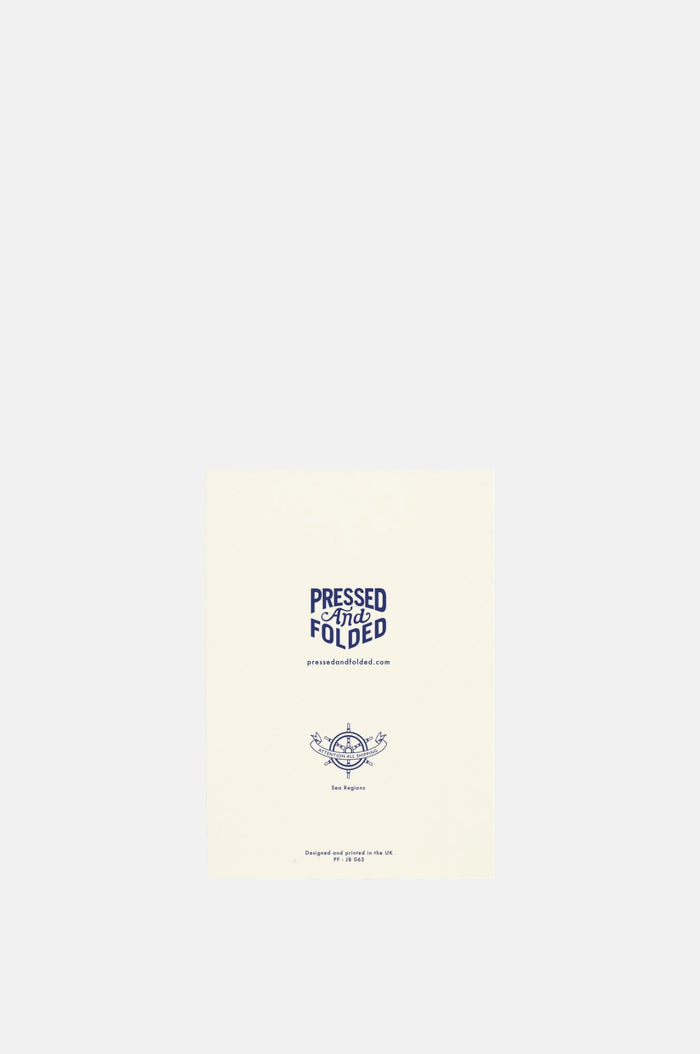 Sea Regions Greeting Card