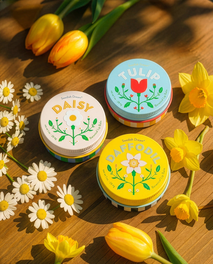 Skandi Blooms Daffodil Botanical Lip Balm